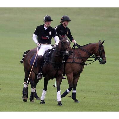 Im engen Shirt: Prinz Harry zeigt seinen Body