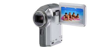 Schlanker 3-Chip Camcorder