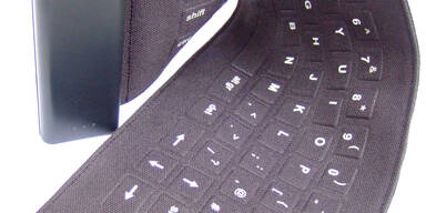 Drahtlose Stoff-Tastatur für Handhelds und Handys