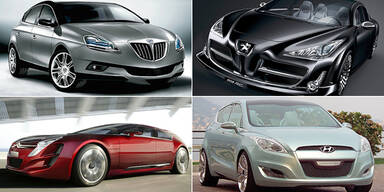 Auto-Konzepte und Concept Cars