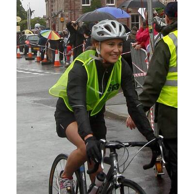Pippa Middleton beim Duathlon