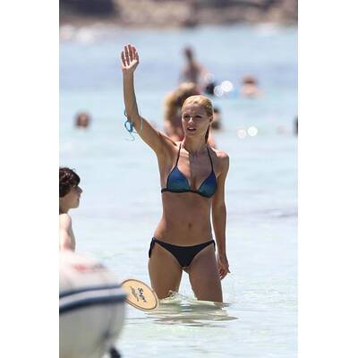 Michelle Hunziker: Ferien auf Formentera