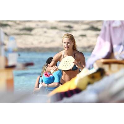 Michelle Hunziker: Ferien auf Formentera
