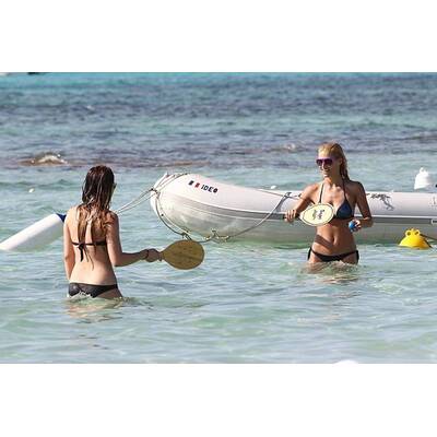 Michelle Hunziker: Ferien auf Formentera