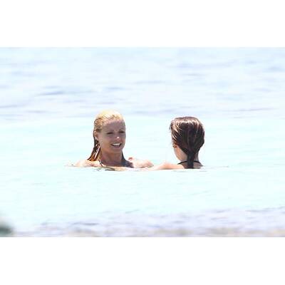 Michelle Hunziker: Ferien auf Formentera