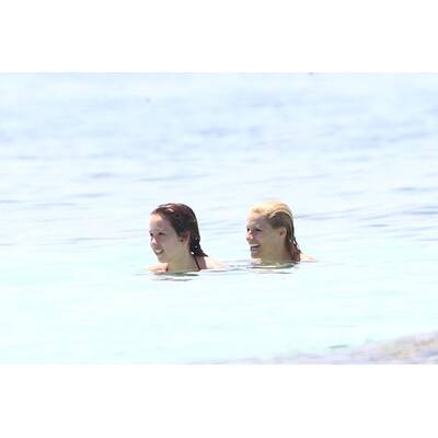 Michelle Hunziker: Badespaß mit ihrer Tochter