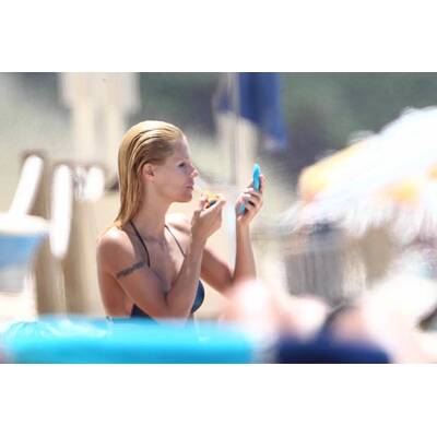 Michelle Hunziker: Ferien auf Formentera