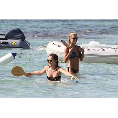 Michelle Hunziker: Badespaß mit ihrer Tochter