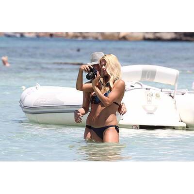 Michelle Hunziker: Badespaß mit ihrer Tochter