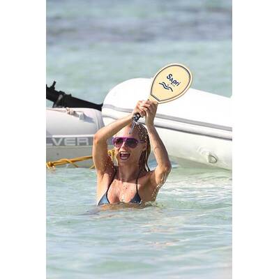 Michelle Hunziker: Ferien auf Formentera