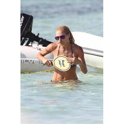 Michelle Hunziker: Ferien auf Formentera