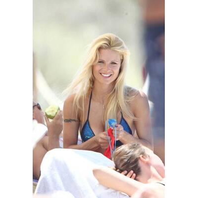 Michelle Hunziker: Badespaß mit ihrer Tochter