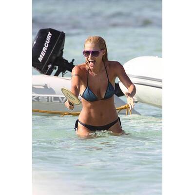 Michelle Hunziker: Ferien auf Formentera