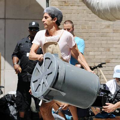 Sacha Baron Cohen dreht mit Anna Faris in New York