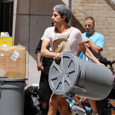 Sacha Baron Cohen dreht mit Anna Faris in New York
