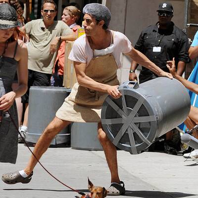 Sacha Baron Cohen dreht mit Anna Faris in New York