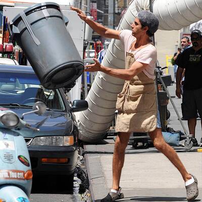 Sacha Baron Cohen dreht mit Anna Faris in New York