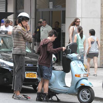 Sacha Baron Cohen dreht mit Anna Faris in New York