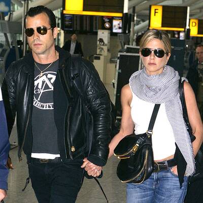 Jennifer Aniston mit Freund Justin Theroux