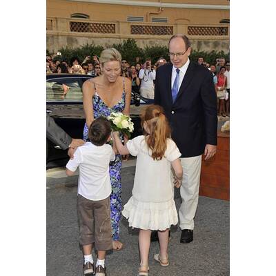 Albert & Charlene: Hand in Hand nach Flitterwochen