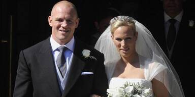 Zara Phillips und Mike Tindall