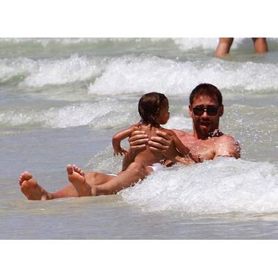 Adriana Lima: Familienausflug zum Strand