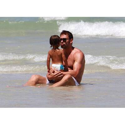 Adriana Lima: Familienausflug zum Strand