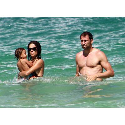 Adriana Lima: Familienausflug zum Strand