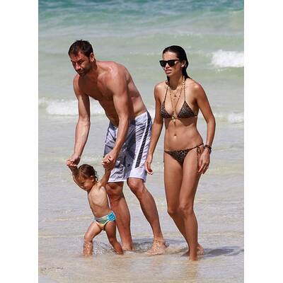 Adriana Lima: Familienausflug zum Strand