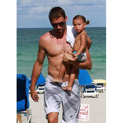 Adriana Lima: Familienausflug zum Strand