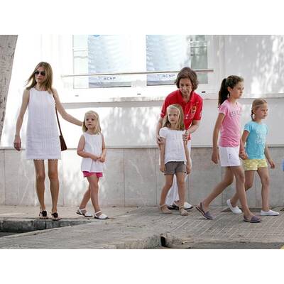 Spanische Royals urlauben auf Mallorca