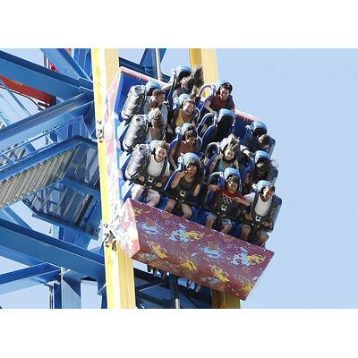 Die Jackson-Kids im Vergnügungspark