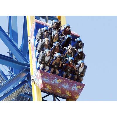 Die Jackson-Kids im Vergnügungspark