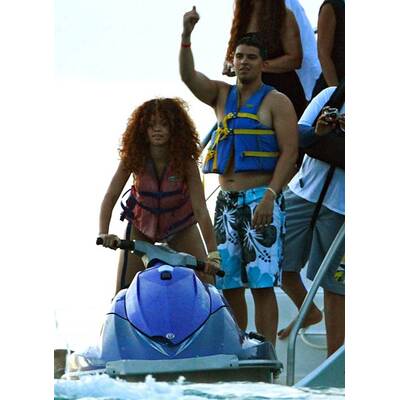 Partykönigin: Rihanna lässt's krachen