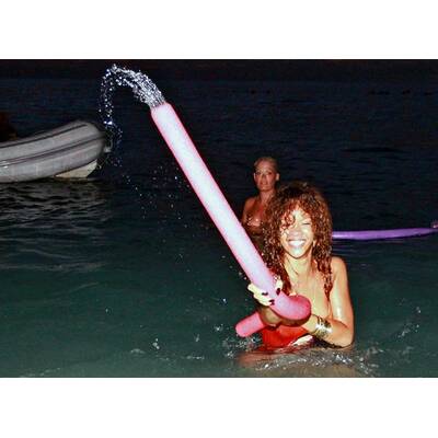 Partykönigin: Rihanna lässt's krachen