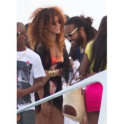 Partykönigin: Rihanna lässt's krachen