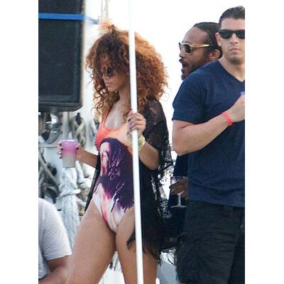 Partykönigin: Rihanna lässt's krachen