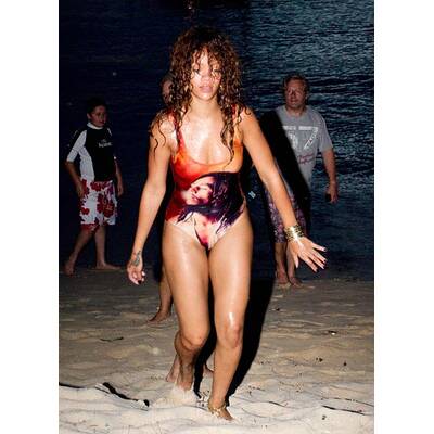 Partykönigin: Rihanna lässt's krachen