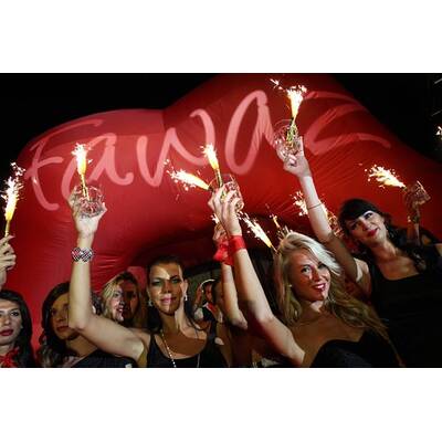 Fiona Swarovski feiert auf Luxusparty in Milliardärsclub