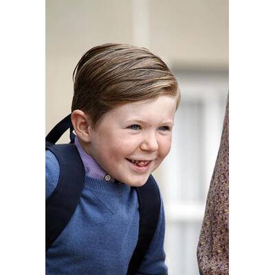 Prinz Christian von Dänemark: Sein erster Schultag