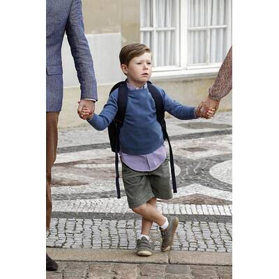 Prinz Christian von Dänemark: Sein erster Schultag