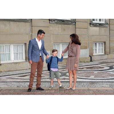 Prinz Christian von Dänemark: Sein erster Schultag