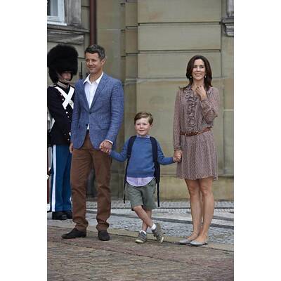 Prinz Christian von Dänemark: Sein erster Schultag