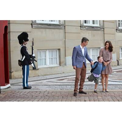 Prinz Christian von Dänemark: Sein erster Schultag