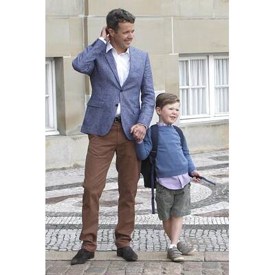 Prinz Christian von Dänemark: Sein erster Schultag