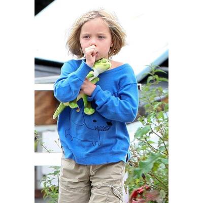 Brad Pitt und Angelina Jolie erkunden mit ihren Kindern London