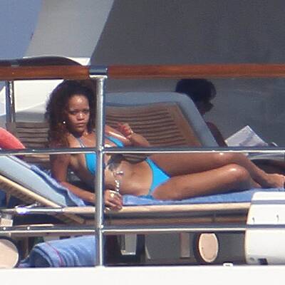 Rihannas Yacht-Urlaub in St. Tropez