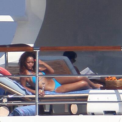 Rihannas Yacht-Urlaub in St. Tropez