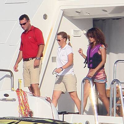 Rihannas Yacht-Urlaub in St. Tropez