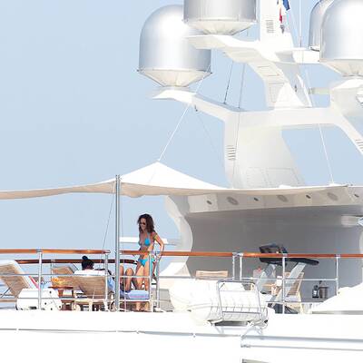 Rihannas Yacht-Urlaub in St. Tropez